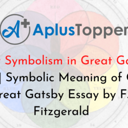 The great gatsby color symbolism chart pdf