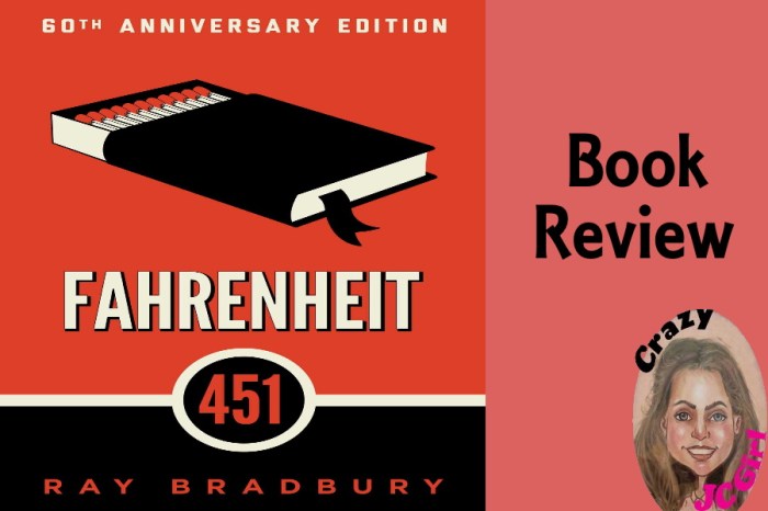 Fahrenheit 451 book with match