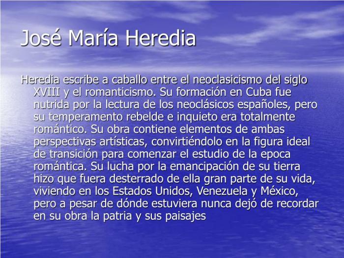 En una tempestad jose maria heredia