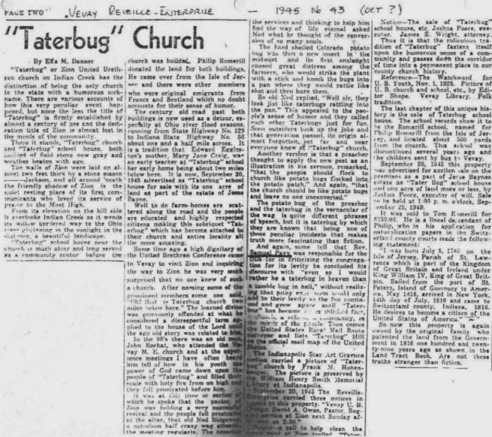 The outsiders church fire newspaper article