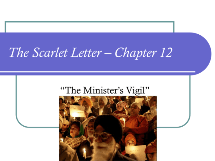 Scarlet letter summary chapter 15