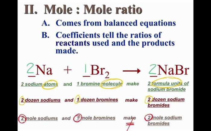 Mole ratios pogil lab answer key